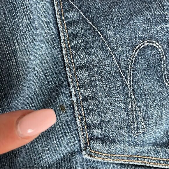 Citizens of Humanity Lowrise Cutoff Jean Shorts Size 27 - Picture 10 of 10